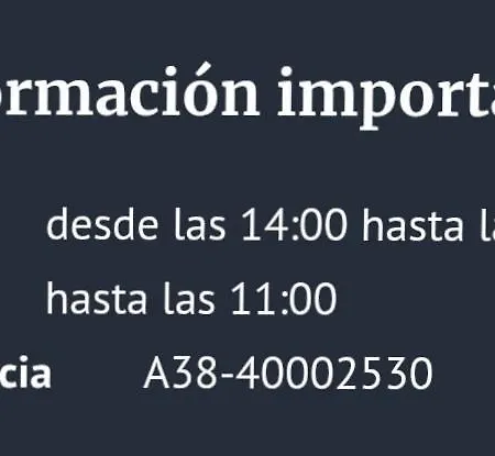 Casa Maria Cristina 3 Σάντα Κρουζ Τενερίφης